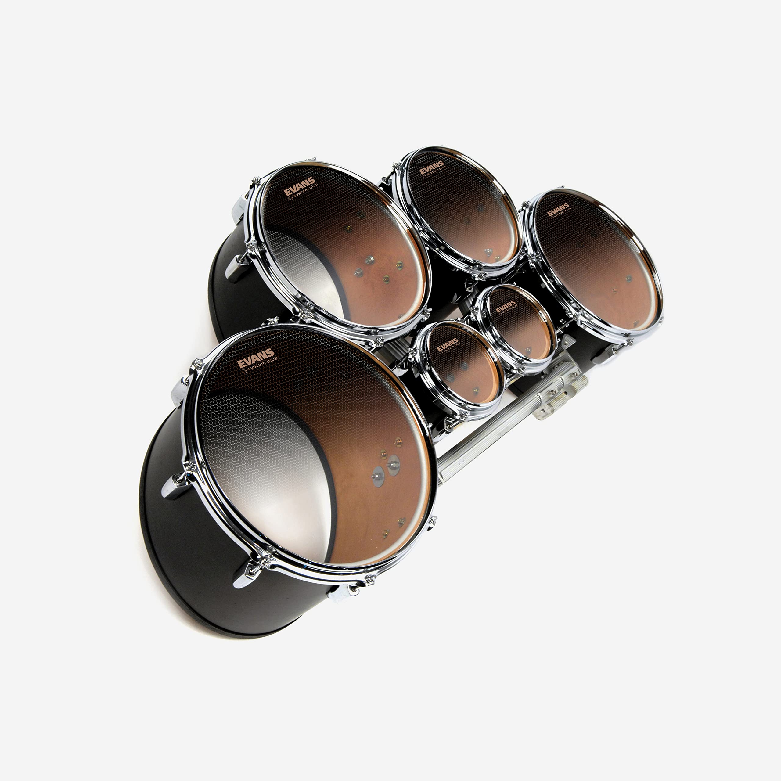 Evans System Blue Sst Marching Tenor Drum Head, 6 Inch